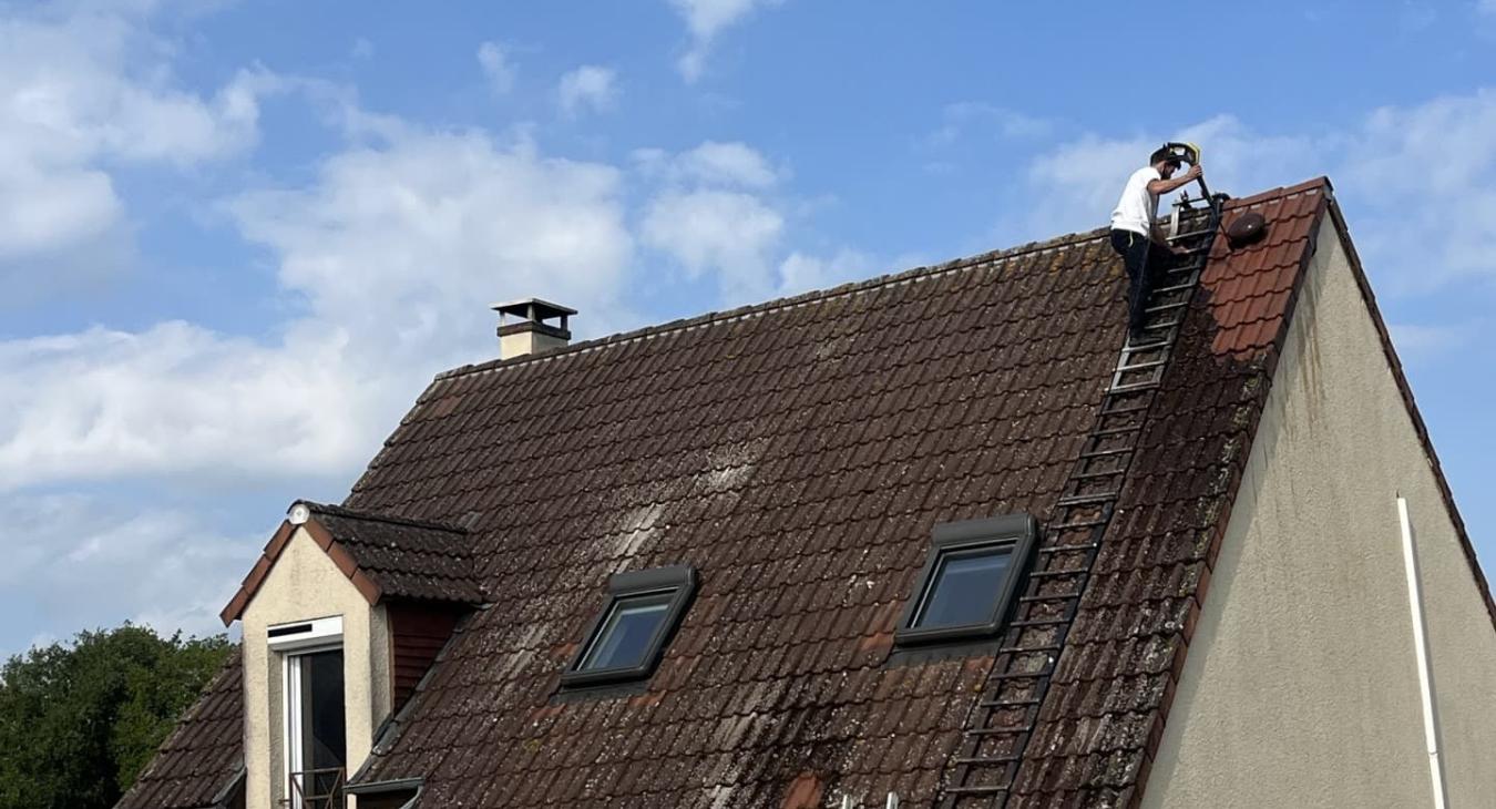 Nettoyage de toiture Frétoy